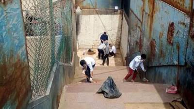 وزارة الشباب تنفذ مشروع "إعادة تأهيل كوبري مشاه" لخدمة أهالي دار السلام