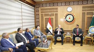  "القصير" ومحافظ الدقهلية يبحثان سبل التعاون بين الوزارة والمحافظة 