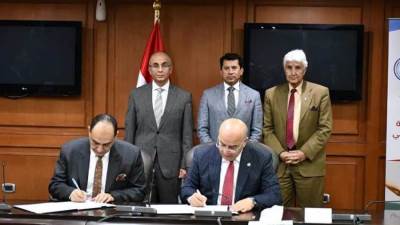 صبحي يشهد توقيع بروتوكول تعاون مع كلية علوم ذوي الإعاقة والتأهيل