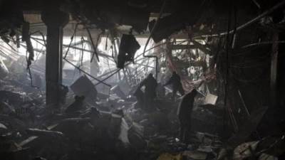 عاجل| خطير.. أوكرانيا تعثر على 26 جثة بين أنقاض مبنيين قرب كييف 