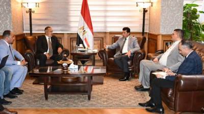 وزير الرياضة يبحث استعدادات استضافة مصر لبطولة الأمم الأفريقية لكرة اليد