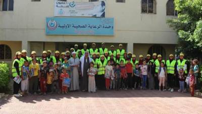 «وحدة التطوع» بجامعة القاهرة تنظم حملة توعية بالصحة الإنجابية بالجيزة