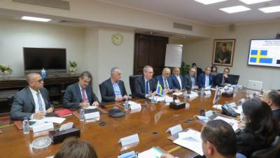 وزير المالية لـ السفير السويدي: قادرون على التعامل مع التحديات الخارجية الحالية