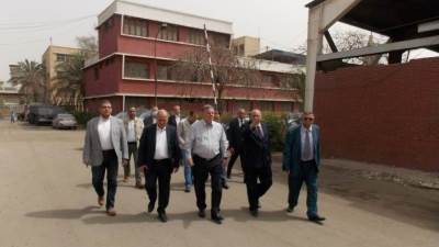 «وزير قطاع الأعمال» يتفقد مستجدات تطوير شركة الدلتا للصلب