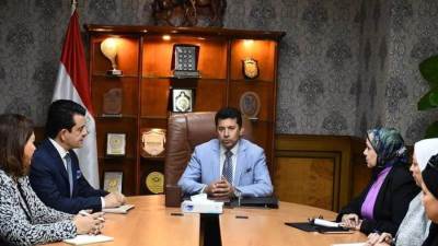 صبحي يستقبل مدير عام الإيسيسكو لبحث أوجه التعاون المشترك 