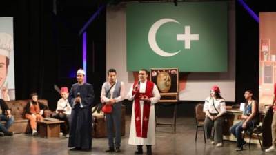 مسرح وزارة الشباب والرياضة يشهد العرض المسرحي اتفرج يا سلام