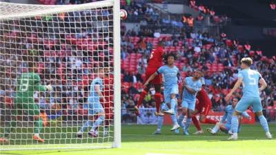 ليفربول يتقدم على مان سيتي بهدفين في نصف نهائي كأس إنجلترا 