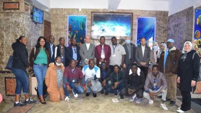 المعهد القومي لعلوم البحار يستقبل وفدًا إفريقيًّا من مركز التدريب الإقليمي