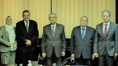 وزير الكهرباء يلتقي بوفد من البنك الدولي لبدء مرحلة جديدة من التعاون