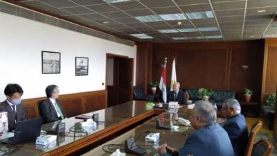 عبد العاطى يبحث مع السفير الياباني مجالات التعاون المشترك بين البلدين