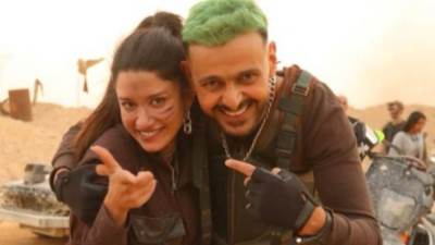 رامز جلال عبر "توتير" مع سينتيا خليفة.. "بعد الحلقة المخيفة