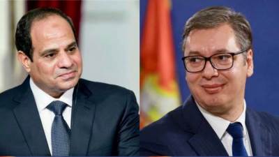 السيسي: العلاقات بين مصر وصربيا تاريخية وممتدة 