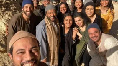 عبد الرحيم كمال وفريق عمل مسلسل "جزيرة غمام" يعلنون انتهاء التصوير