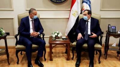 مباحثات وزير البترول مع وفد هنى ويل العالمية فى مجالات الطاقة الخضراء