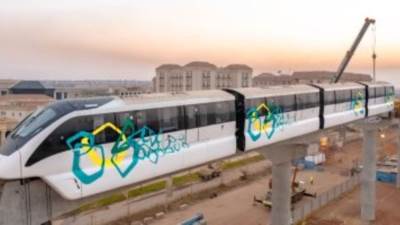 إصلاح الكسر المفاجئ بخط المياه بالجيزة نتيجة أعمال تنفيذ قطار المونوريل