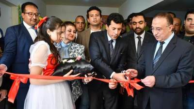 وزير الشباب ومحافظ الاسكندرية يفتتحان مركز السيوف 2