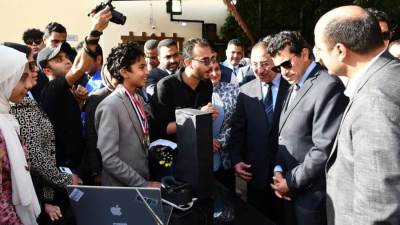 وزير الشباب يفتتح تطوير مركز الحرية بالإسكندرية ويشهد ورشة عمل "تصدوا معنا"