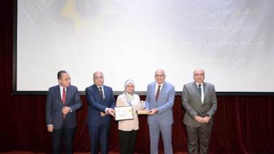 جامعة المنصورة تكرم فريق عمل جائزة مصر للتميز الحكومي