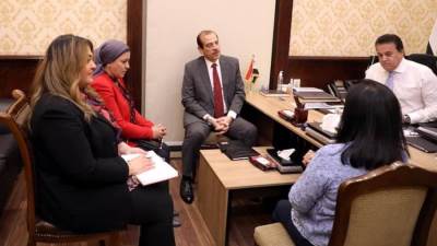 عبدالغفار يبحث مع ممثل منظمة الصحة العالمية بمصر سبل التعاون