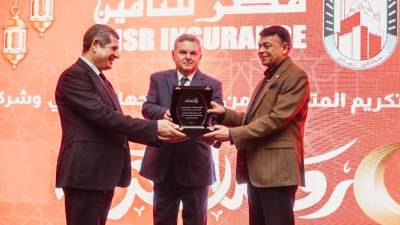 مصر للتأمين تكرم شركاء النجاح من أعضاء الجهاز الإنتاجي وشركات الوساطة (صور) 