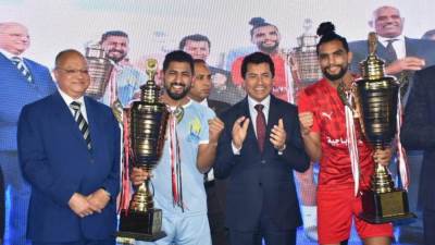 وزير الرياضة ومحافظ القاهرة يشهدان ختام الدورات الرمضانية لكرة القدم