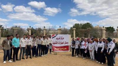 الشباب والرياضة تنفذ دورة لتنمية مهارات الجوالة بجامعة طنطا 