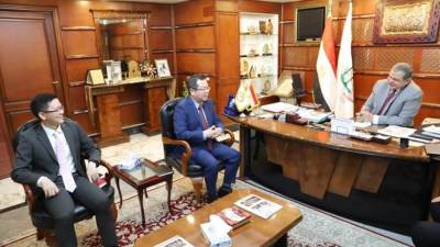 وزير القوى العاملة يبحث التعاون المشترك مع وفد "هواوي مصر"