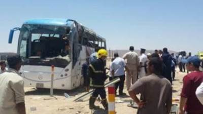 مصرع شخصين وإصابة 43 آخرين إثر انقلاب أتوبيس رحلات بشرم الشيخ 