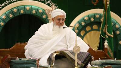 رئيس طائفة البهرة يثمن جهود الدولة في تجديد ضريح الإمام الحسين 