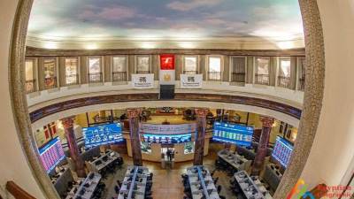 ارتفاع لجميع مؤشرات البورصة في نهاية تعاملات اليوم 