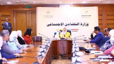 القباج تشهد تعاون بين «التضامن» وجمعية نداء لتأهيل الأطفال الصم وضعاف السمع