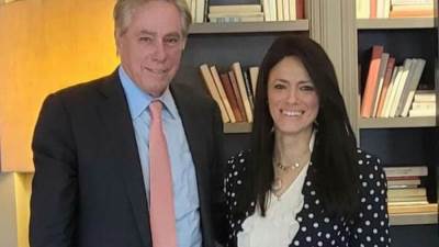 المشاط تلتقي بديفيد ثورن لمناقشة فرص تعزيز التعاون في مجال العمل المناخي