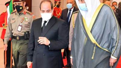 الرئيس السيسي يتصل هاتفيًا بأمير الكويت للتهنئة بعيد الفطر 