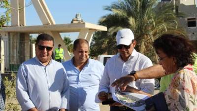 وزير الرياضة يتفقد معسكر ومركز شباب سفاجا بالبحر الاحمر