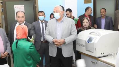 وزير الزراعة يتفقد سير العمل بأجهزة الوزارة الخدمية خلال اجازة العيد