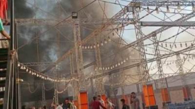 السيطرة على حريق بأحد محال حى الزهور فى بورسعيد دون إصابات