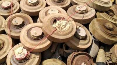 "الاراضي اليمنية" نزع 998لغمًا عبر مشروع مركز الملك سلمان للإغاثة "مسام"