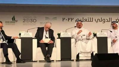 طارق شوقي ووزير التعليم الفني يشاركون في افتتاح فعاليات مؤتمر بمركز الرياض