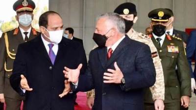 ملك الاردن يقدم التعازي للرئيس السيسي والشعب في شهداء سيناء