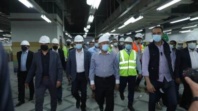 «الوزير» يتابع جاهزية المرحلة الثالثة للمترو من العتبة للكيت كات