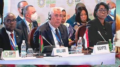 وزير الزراعة يلقي كلمة مصر أمام مؤتمر الأطراف لاتفاقية الأمم المتحدة لمكافحة التصحر