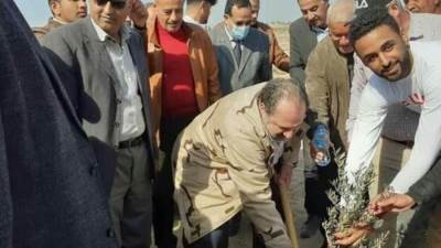 خالد الصاوي عبر "فيسبوك": من موقع العملية الإجرامية بنغرس شجر الزيتون