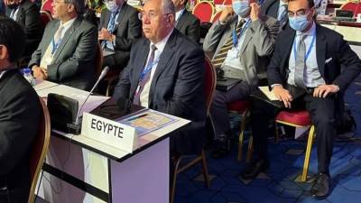 وزير الزراعة يشارك في إجتماعات ال cop 15 بالحوارات التفاعلية