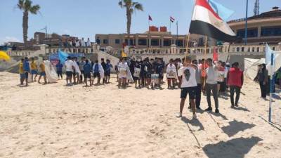 انطلاق فعاليات مهرجان "المتميزين رياضياً لطلاب الجامعات" بشواطئ مطروح