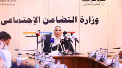 القباج تشهد توقيع برتوكول تعاون بين التضامن الاجتماعي والمنظمة العربية لحقوق الإنسان