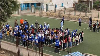 متطوعى وزارة الرياضة يطلقون فعالية "مستقبلنا" بالتعاون مع مديرية الشباب والرياضة بأسوان