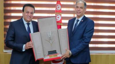 وزير التعليم العالي يلتقي نظيره التونسي لبحث سُبل التعاون العلمي والثقافي