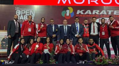 «صبحي»: الكارتيه المصرى يصنع الإنجازات الفريدة في الدورى العالمى بالمغرب