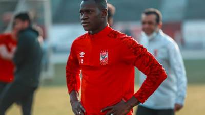 أليو ديانج وياسر إبراهيم يحصلان على راحة من تدريبات الأهلي