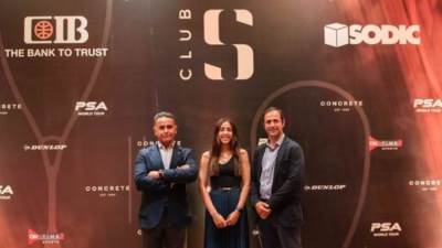 سوديك الراعي الرسمي لبطولة البنك التجارى الدولى CIB للإسكواش 2022